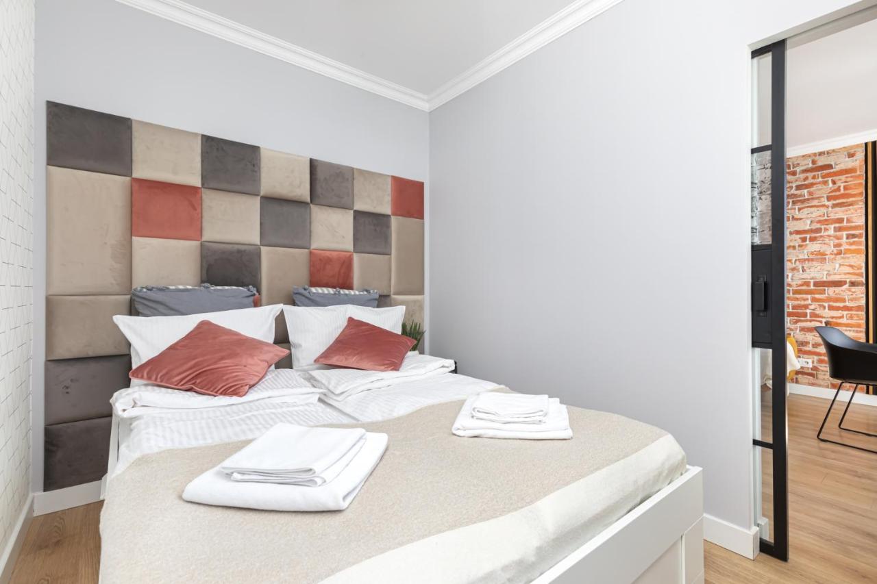 Stylowy Apartament Z Pieknym Widokiem Na Miasto Warsaw Exterior photo