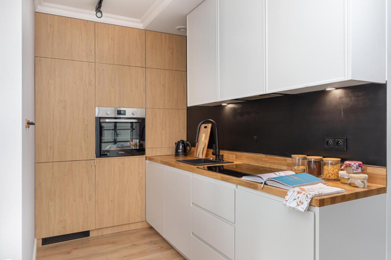 Stylowy Apartament Z Pieknym Widokiem Na Miasto Warsaw Exterior photo